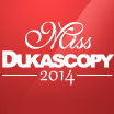 miss dukascopy 2014 logo